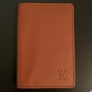 Louis Vuitton 3 card wallet.